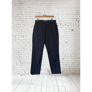 HOLLISTER ULTRA HIGH-RISE BLACK MOM PANTS 7R 28x27